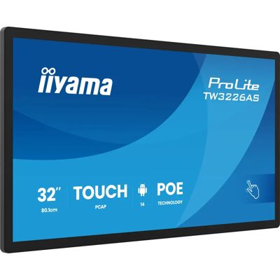 Écran tactile LED Full HD iiyama TW3226AS-B3P 31,5" - Publicité Écran tactile LED Full HD iiyama TW3226AS-B3P 31,5" - Publicité