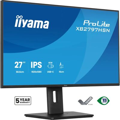 Iiyama ProLite XB2797HSN-B1 27-inch Full HD LCD Monitor Iiyama ProLite XB2797HSN-B1 27-inch Full HD LCD Monitor