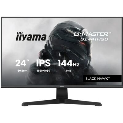 Moniteur Gaming Iiyama G2441HSU-B1 - 24 pouces FHD 144Hz 1ms IPS - Publicité Moniteur Gaming Iiyama G2441HSU-B1 - 24 pouces FHD 144Hz 1ms IPS - Publicité