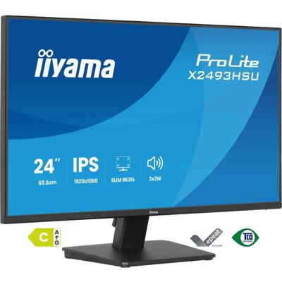IIYAMA ProLite X2493HSU-B1 23,8-Zoll Full HD LED-Monitor - Computermonitor IIYAMA ProLite X2493HSU-B1 23,8-Zoll Full HD LED-Monitor - Computermonitor