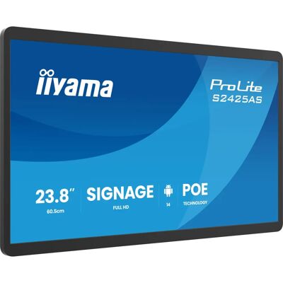 IIYAMA - ProLite S2425AS-B1P - 23.8in - Segnaletica digitale IIYAMA - ProLite S2425AS-B1P - 23.8in - Segnaletica digitale