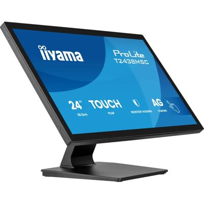 iiyama ProLite T2438MSC-B2 pekskärmsmonitor - 23.8" Full HD LED iiyama ProLite T2438MSC-B2 pekskärmsmonitor - 23.8" Full HD LED