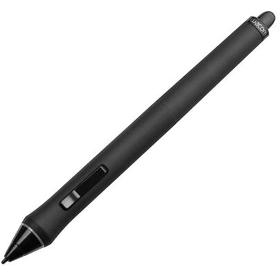 Crayon ergonomique Wacom Intuos4 Grip - Stylus pour dessin - Sans fil - Boutons personnalisables Crayon ergonomique Wacom Intuos4 Grip - Stylus pour dessin - Sans fil - Boutons personnalisables
