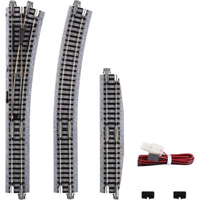 KATO Modellbahn Weiche Nr. 4 Rechts - Eisenbahnzubehör KATO Modellbahn Weiche Nr. 4 Rechts - Eisenbahnzubehör
