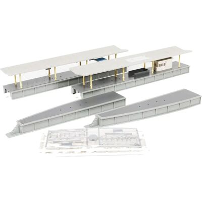 Kato 23-170 N Gauge Island Platform Set - Railway Model Kato 23-170 N Gauge Island Platform Set - Railway Model