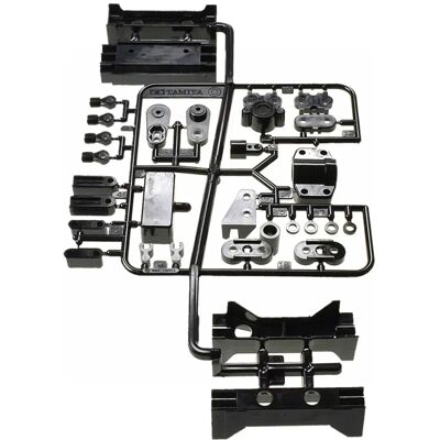 Parti per auto modello TAMIYA - Compatibile con camion a 2 assi Parti per auto modello TAMIYA - Compatibile con camion a 2 assi