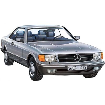 Maquette Tamiya Mercedes-Benz 500 SEC - Échelle 1/24 Maquette Tamiya Mercedes-Benz 500 SEC - Échelle 1/24