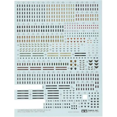 Tamiya 1/35 WWII Saksan sotilasilmoitussetti Tamiya 1/35 WWII Saksan sotilasilmoitussetti