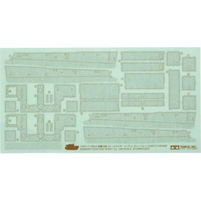 Tamiya 12672 Zimmerit-arkki - Sotilasmaala Tamiya 12672 Zimmerit-arkki - Sotilasmaala
