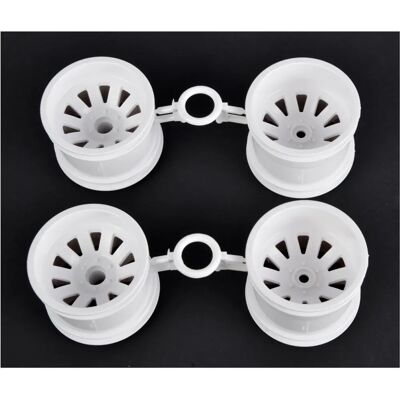 TAMIYA 319335110 Weiß Felgen-Set - Räder TAMIYA 319335110 Weiß Felgen-Set - Räder