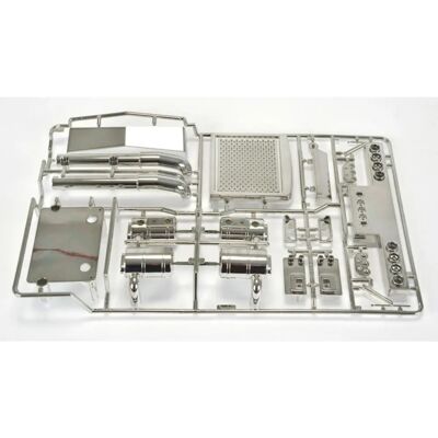 TAMIYA Grand Hauler Chrom Kühlergrill - RC Modellteile TAMIYA Grand Hauler Chrom Kühlergrill - RC Modellteile
