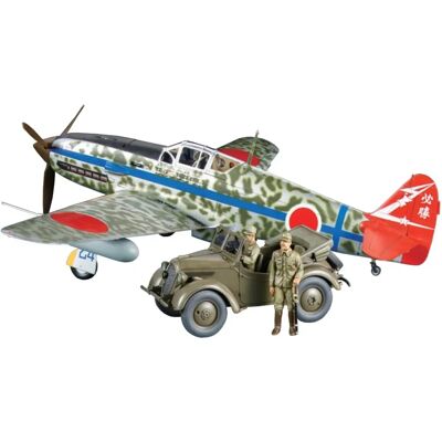 Tamiya 1:48 Japanin armeija Kawasaki Hien & Kurogane Paketti Tamiya 1:48 Japanin armeija Kawasaki Hien & Kurogane Paketti