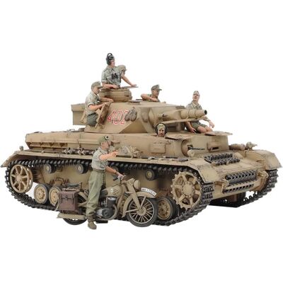 Kit de Modelo Tamiya Panzer IV Ausf.F - Modelo Militar Kit de Modelo Tamiya Panzer IV Ausf.F - Modelo Militar