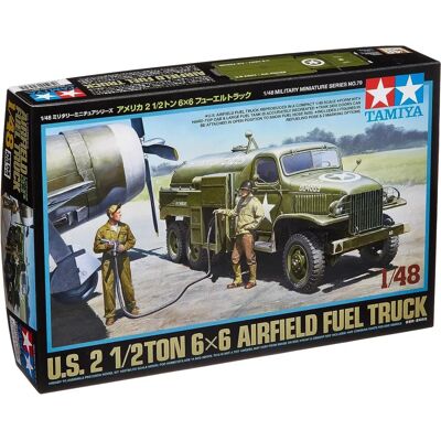 Tamiya US Army Polttoainekuorma-auton Malleja - 1/48 Skaala - Sotilasmalli Tamiya US Army Polttoainekuorma-auton Malleja - 1/48 Skaala - Sotilasmalli
