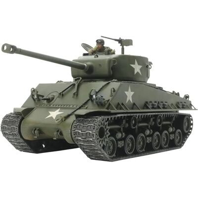 Tamiya M4A3E8 Sherman Easy Eight Kit de Modèle - Militaire - 1:48 Tamiya M4A3E8 Sherman Easy Eight Kit de Modèle - Militaire - 1:48