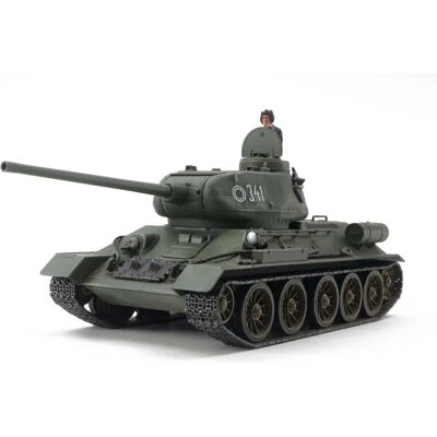Char Moyen T34/85 Tamiya - Modèle à l'échelle 1:48 Char Moyen T34/85 Tamiya - Modèle à l'échelle 1:48