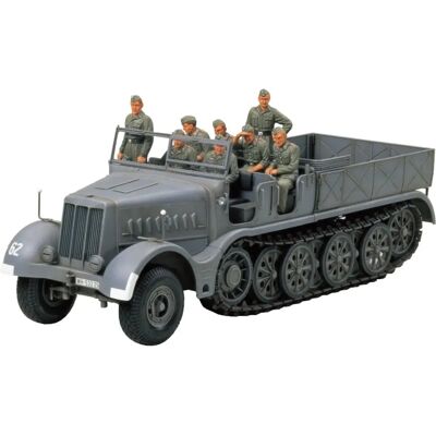 Tamiya Vehículo pesado alemán 18 toneladas - Modelo militar Tamiya Vehículo pesado alemán 18 toneladas - Modelo militar