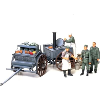 Tamiya Modellbausatz Deutscher Feldkochherd - 1:35 Militär Diorama Tamiya Modellbausatz Deutscher Feldkochherd - 1:35 Militär Diorama