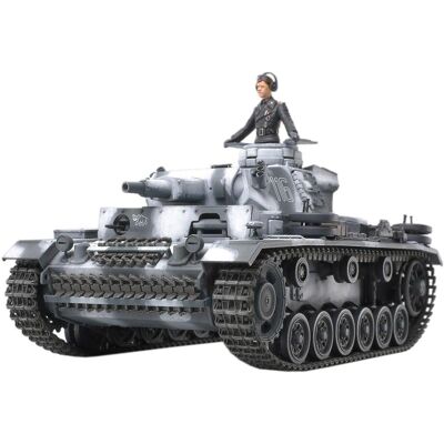 Kit de modèle militaire Panzer III Ausf.N Tamiya - Échelle 1:35 Kit de modèle militaire Panzer III Ausf.N Tamiya - Échelle 1:35