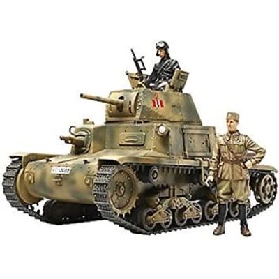 Tamiya M13/40 Italiaans Tank Model - Militaire kit Tamiya M13/40 Italiaans Tank Model - Militaire kit