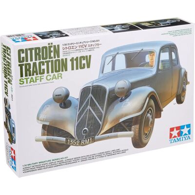 Tamiya Citroën Traction 11CV Militärmodell - 1/35 Tamiya Citroën Traction 11CV Militärmodell - 1/35