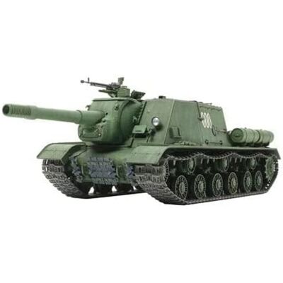 Tamiya Modelo JSU-152 Cañón autopropulsado ruso - Kit militar Tamiya Modelo JSU-152 Cañón autopropulsado ruso - Kit militar