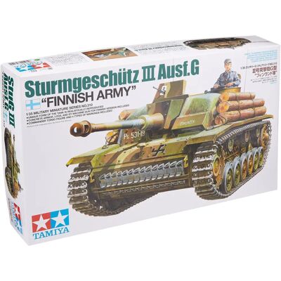 Tamiya Modell kit StuG III G Finland 1:35 - Militär modell Tamiya Modell kit StuG III G Finland 1:35 - Militär modell