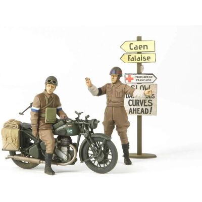 Tamiya BSA M20 Motorcykel Polis Modellbyggsats - WWII 1:35 Tamiya BSA M20 Motorcykel Polis Modellbyggsats - WWII 1:35