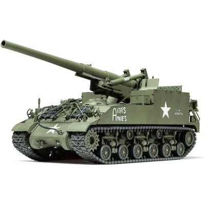 Kit de modelo Tamiya 155mm M40 Autopropulsado - Modelo militar Kit de modelo Tamiya 155mm M40 Autopropulsado - Modelo militar