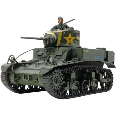 Tamiya M3 Stuart Spätmodell Bausatz - Militär Miniatur - 1:35 Tamiya M3 Stuart Spätmodell Bausatz - Militär Miniatur - 1:35