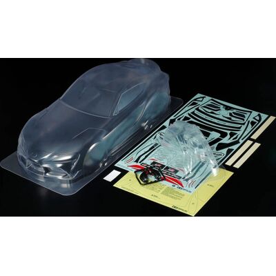 Tamiya Toyota GR Supra Karoseria - RC Samochód - Lekki Poliwęglan Tamiya Toyota GR Supra Karoseria - RC Samochód - Lekki Poliwęglan
