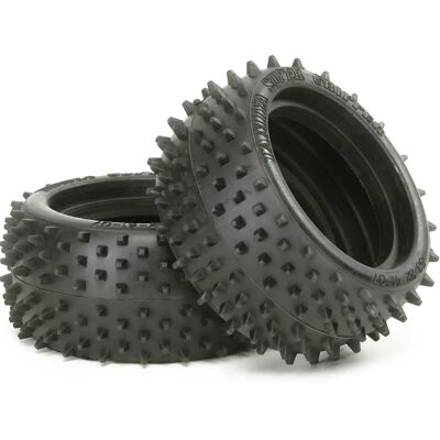 Tamiya 53084 Quadrierte Spike RC-Reifen - RC Reifen Tamiya 53084 Quadrierte Spike RC-Reifen - RC Reifen