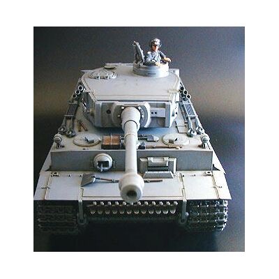 Char Radio Commandé Tamiya Tiger I - Maquette fonctionnelle avec son Char Radio Commandé Tamiya Tiger I - Maquette fonctionnelle avec son