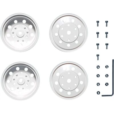 Tamiya 56542 Hinterräder - 22mm Breite - Weiß - Räder Tamiya 56542 Hinterräder - 22mm Breite - Weiß - Räder