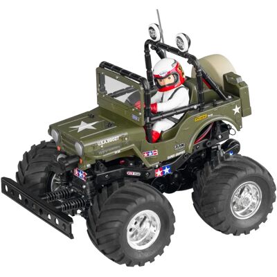 Tamiya Wild Willy 2 WR02 Voiture RC 1:10 Kit d'assemblage - Tout-terrain Tamiya Wild Willy 2 WR02 Voiture RC 1:10 Kit d'assemblage - Tout-terrain