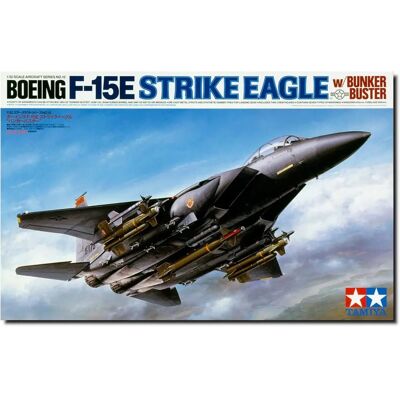 Tamiya F-15E Modellbyggsats - Bunker Buster, skala 1:32 Tamiya F-15E Modellbyggsats - Bunker Buster, skala 1:32