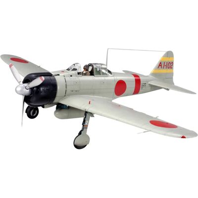 Tamiya Mitsubishi A6M2 Zero Model 21 Zeke - Scale 1:32 Aircraft Kit Tamiya Mitsubishi A6M2 Zero Model 21 Zeke - Scale 1:32 Aircraft Kit