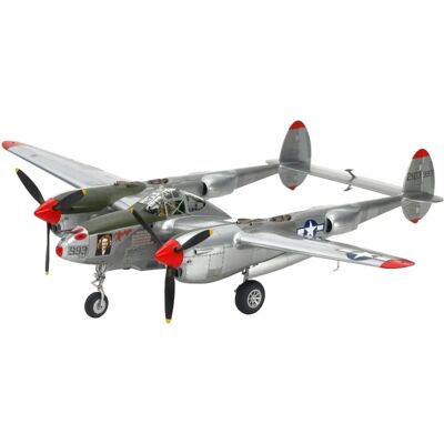 Tamiya Lockheed P-38J Lightning 1:48 Kit de modèle - Avion Tamiya Lockheed P-38J Lightning 1:48 Kit de modèle - Avion