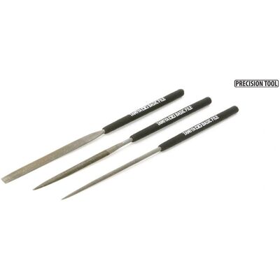 Tamiya Modellfinish-Werkzeuge - 3er Set Feilen - Werkzeuge für Modelle Tamiya Modellfinish-Werkzeuge - 3er Set Feilen - Werkzeuge für Modelle