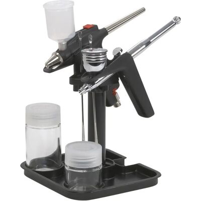 Tamiya Modellhalter - 74539 - Airbrush-Ständer Schwarz Tamiya Modellhalter - 74539 - Airbrush-Ständer Schwarz