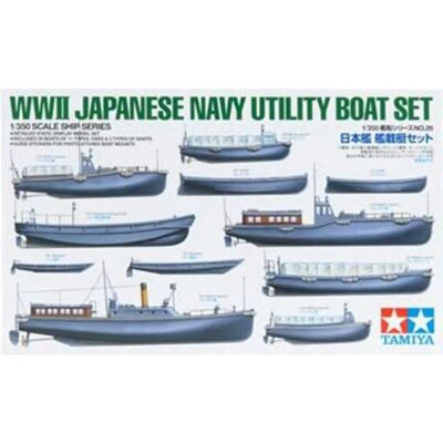 Tamiya Modellschiff-Set - IJN Utility Boot - 1:350 Tamiya Modellschiff-Set - IJN Utility Boot - 1:350
