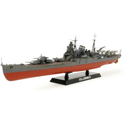 Kit de Modelo de Crucero Pesado Chikuma - Tamiya 1:350 Kit de Modelo de Crucero Pesado Chikuma - Tamiya 1:350