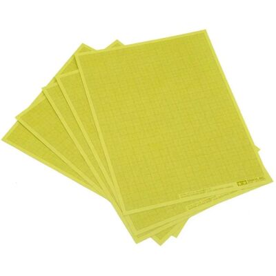 Tamiya TAMI87129 Feuille de stickers de masquage - Grille 1mm - 5 pcs - Publicité Tamiya TAMI87129 Feuille de stickers de masquage - Grille 1mm - 5 pcs - Publicité