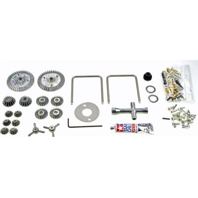 TAMIYA DF-02 Parti metalliche - Componenti di upgrade per auto radiocomandata TAMIYA DF-02 Parti metalliche - Componenti di upgrade per auto radiocomandata