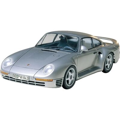 Zestaw modelarski Porsche 959 Tamiya - Srebrny - 1:24 - Kopia samochodu Zestaw modelarski Porsche 959 Tamiya - Srebrny - 1:24 - Kopia samochodu