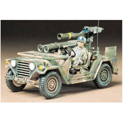 Tamiya Yhdysvaltain armeijan M151A2 Tow raketinlanssija muovilähde - 1/35 Tamiya Yhdysvaltain armeijan M151A2 Tow raketinlanssija muovilähde - 1/35