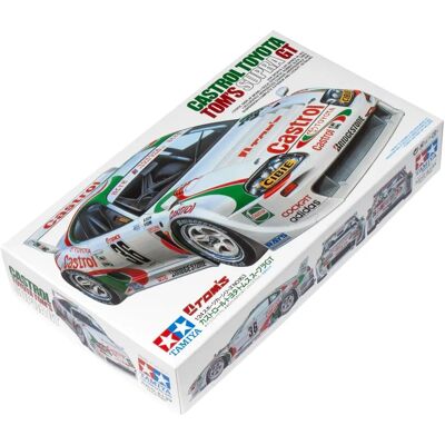 Tamiya Castrol Toyota Tom’s Supra Gt - Maquette de voiture 1:24 Tamiya Castrol Toyota Tom’s Supra Gt - Maquette de voiture 1:24