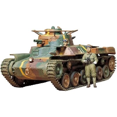 Tamiya Tanque Tipo 97 Chi-Ha 1:35 Kit de Modelo Militar Tamiya Tanque Tipo 97 Chi-Ha 1:35 Kit de Modelo Militar
