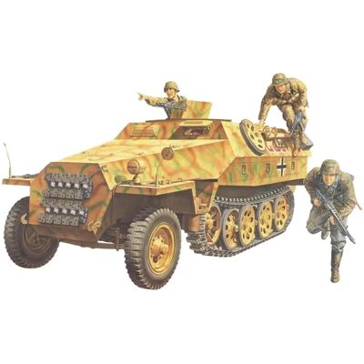 Kit de modèle militaire Tamiya MtI SPW Hannomag 251/1 Ausf.D Kit de modèle militaire Tamiya MtI SPW Hannomag 251/1 Ausf.D