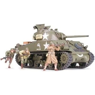 Kit Modèle Tamiya M4A3 Sherman Dernière Production - 1:35 Kit Modèle Tamiya M4A3 Sherman Dernière Production - 1:35